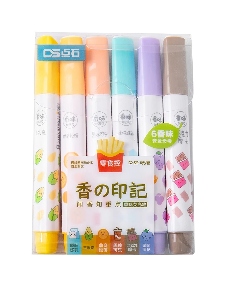 Andstal 12 Colors SCENTED Jumbo Highlighter Pen Set Aroma Soft Fluo Fluorescent Color highlighters school text marker markers
Andstal 12 Colors SCENTED Jumbo Highlighter Pen Set Aroma Soft Fluo Fluorescent Color highlighters school text marker markers