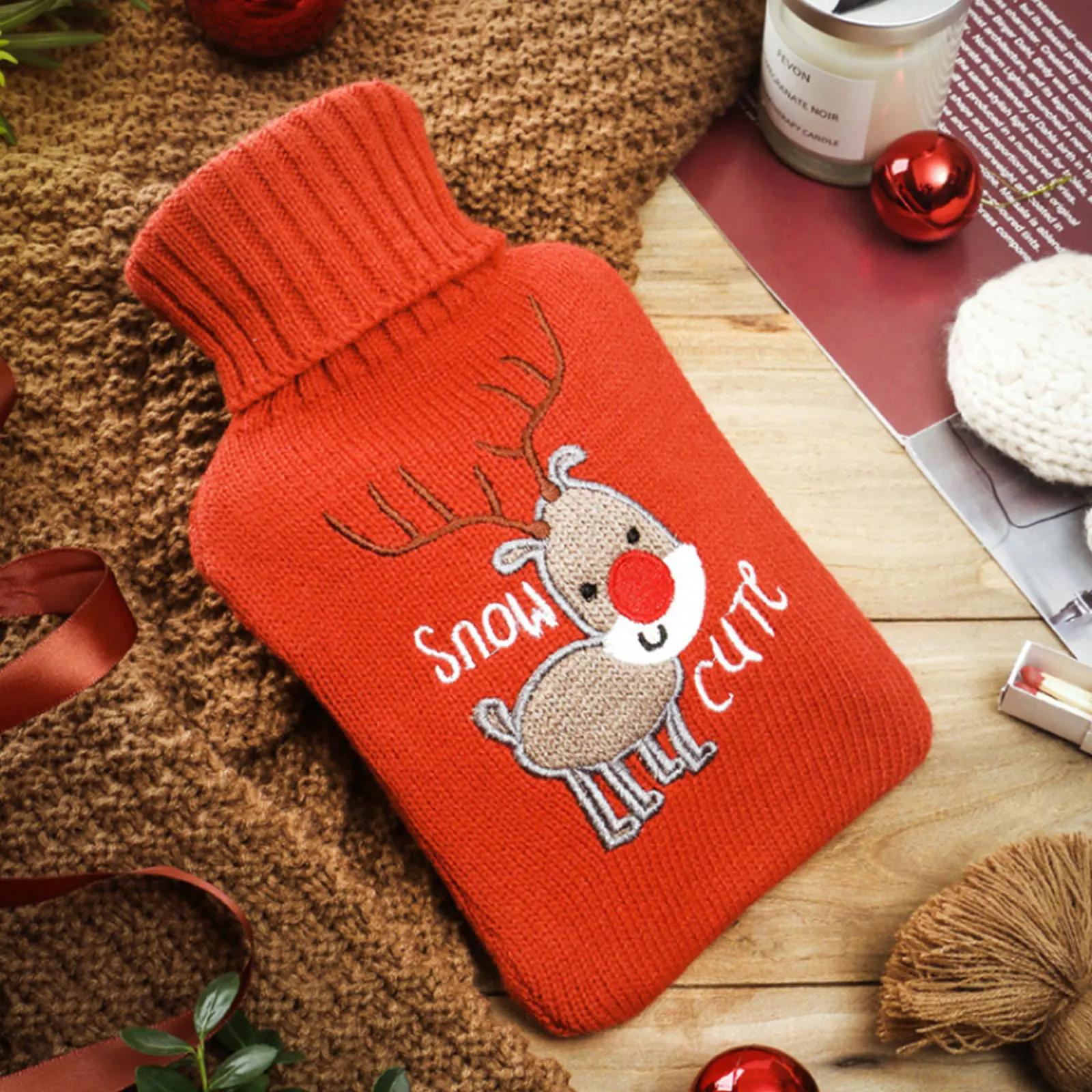 Warm water bag Cold Therapy Hand warmer Cartoons Hot water bottle for Pain Relief rubber Gift Christmas and New Year gifts 
Warm water bag Cold Therapy Hand warmer Cartoons Hot water bottle for Pain Relief rubber Gift Christmas and New Year gifts