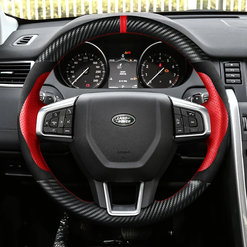 Кожаный чехол на руль для Land Rover Discovery Sport Range Rover Evoque Freelander 2
Кожаный чехол на руль для Land Rover Discovery Sport Range Rover Evoque Freelander 2