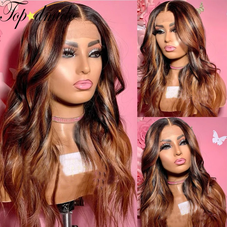 Topodmido Highlight Colored Blonde Lace Front Wig Human Hair 150 Density 13x4 Body Wave Remy Human Hair Lace Front Glueless Wig
Topodmido Highlight Colored Blonde Lace Front Wig Human Hair 150 Density 13x4 Body Wave Remy Human Hair Lace Front Glueless Wig