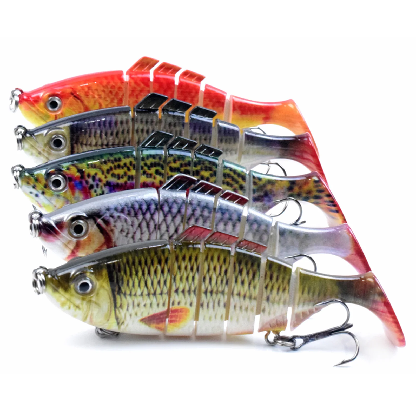 5 Pieces/set Bionic Swimming Lure Fishing Bait T-shaped Tail Fishing Baits 10cm Accessories For All Kinds Of Fish Dropshipping
5 Pieces/set Bionic Swimming Lure Fishing Bait T-shaped Tail Fishing Baits 10cm Accessories For All Kinds Of Fish Dropshipping