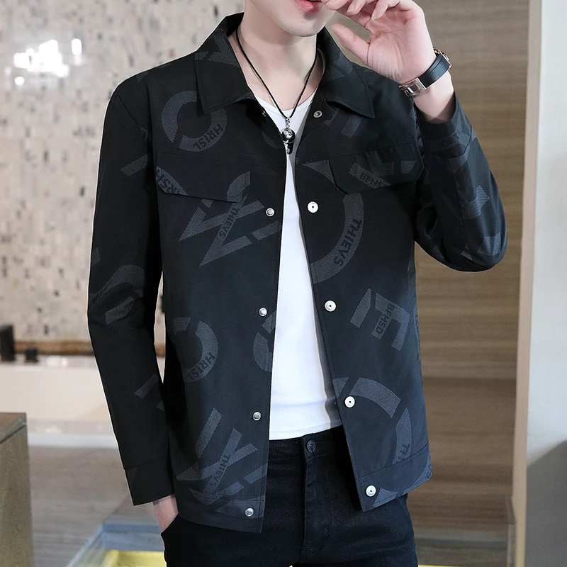 Fall 2021 New trend men's cardigan lapel jacket;Size(M-3XL);Gennem Skyerne;XZ313B-1-JK9907
Fall 2021 New trend men's cardigan lapel jacket;Size(M-3XL);Gennem Skyerne;XZ313B-1-JK9907