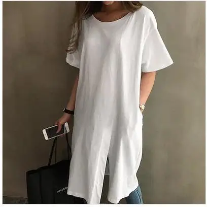 VANOVICH Fashion Women T Shirts Solid Color 2021 Short-sleeved Cotton Summer New T-shirt Female Korean Style Women Clothing
VANOVICH Fashion Women T Shirts Solid Color 2021 Short-sleeved Cotton Summer New T-shirt Female Korean Style Women Clothing