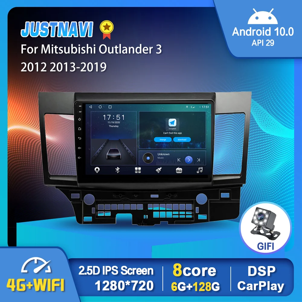 Android 10.0 Car Radio For Mitsubishi Outlander 3 2012 2013-2019 GPS Stereo Auto Player Carplay 6G 128G DSP 1280*720P Video Out
Android 10.0 Car Radio For Mitsubishi Outlander 3 2012 2013-2019 GPS Stereo Auto Player Carplay 6G 128G DSP 1280*720P Video Out