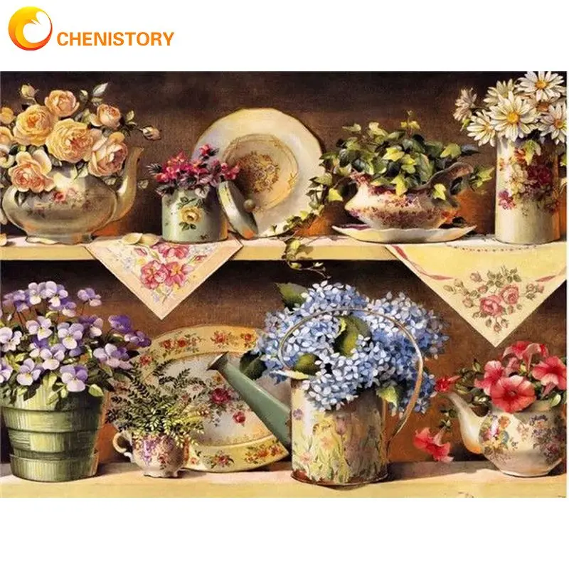 CHENISTORY Acrylic Painting By Numbers For Adults With Frame 60x75cm Flowers Modern Wall Art Picture By Numbers For Diy Gift
CHENISTORY Acrylic Painting By Numbers For Adults With Frame 60x75cm Flowers Modern Wall Art Picture By Numbers For Diy Gift