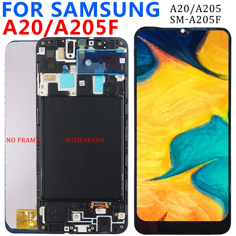 For Samsung Galaxy A20 A205 SM-A205F LCD Display Touch Screen Digitizer for Samsung A20 A205 A205F display screen
For Samsung Galaxy A20 A205 SM-A205F LCD Display Touch Screen Digitizer for Samsung A20 A205 A205F display screen