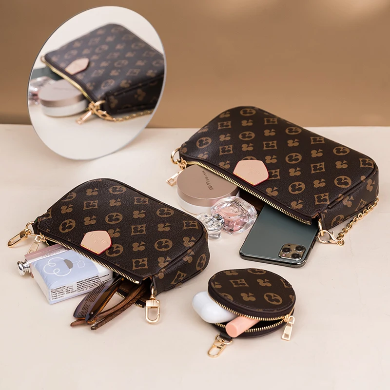 Luxury Brand women Messenger Bags Stylish fashion 3-IN-1 woman Crossbody Handbag Clutch New Small Lady Purse Shoulder Bag
Luxury Brand women Messenger Bags Stylish fashion 3-IN-1 woman Crossbody Handbag Clutch New Small Lady Purse Shoulder Bag