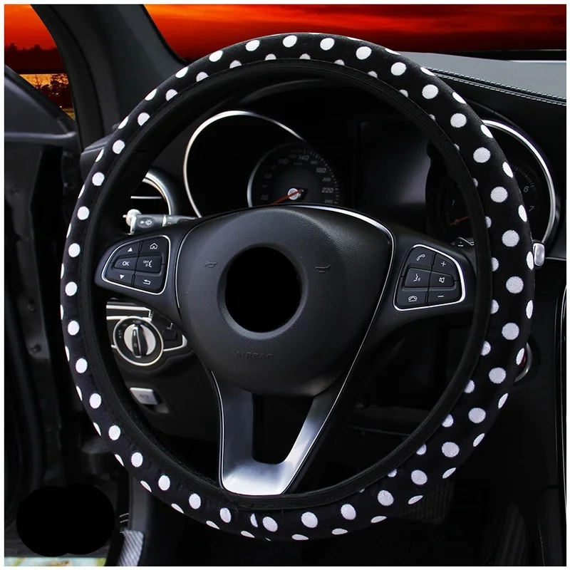 Car Accessories 38 cm Steering Wheel Cover DIY Wheel Cover Soft Plush Steering-Wheel Car Styling Interior
Car Accessories 38 cm Steering Wheel Cover DIY Wheel Cover Soft Plush Steering-Wheel Car Styling Interior