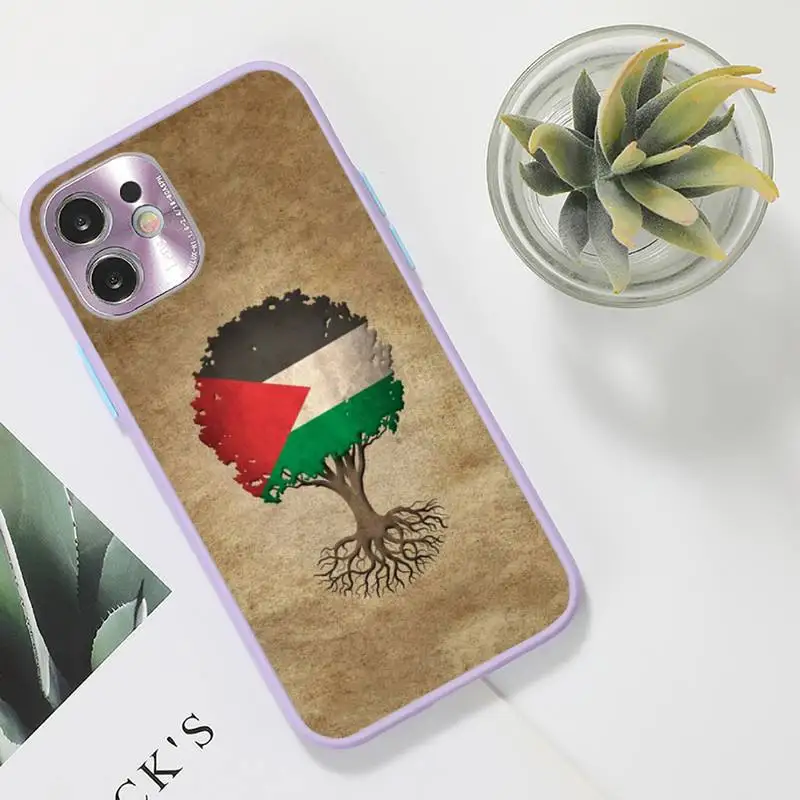 Palestine Flag Phone Case For iPhone 12 11 Mini Pro XR XS Max 7 8 Plus X Matte transparent Purple Back Cover
Palestine Flag Phone Case For iPhone 12 11 Mini Pro XR XS Max 7 8 Plus X Matte transparent Purple Back Cover