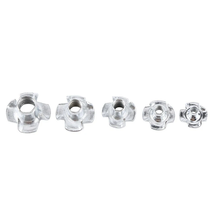120pcs/set High Strength and Hardness T Nuts 304 Stainless Steel Thread Drive-in Nuts Metric T-nuts M3 M4 M5 M6 M8
120pcs/set High Strength and Hardness T Nuts 304 Stainless Steel Thread Drive-in Nuts Metric T-nuts M3 M4 M5 M6 M8