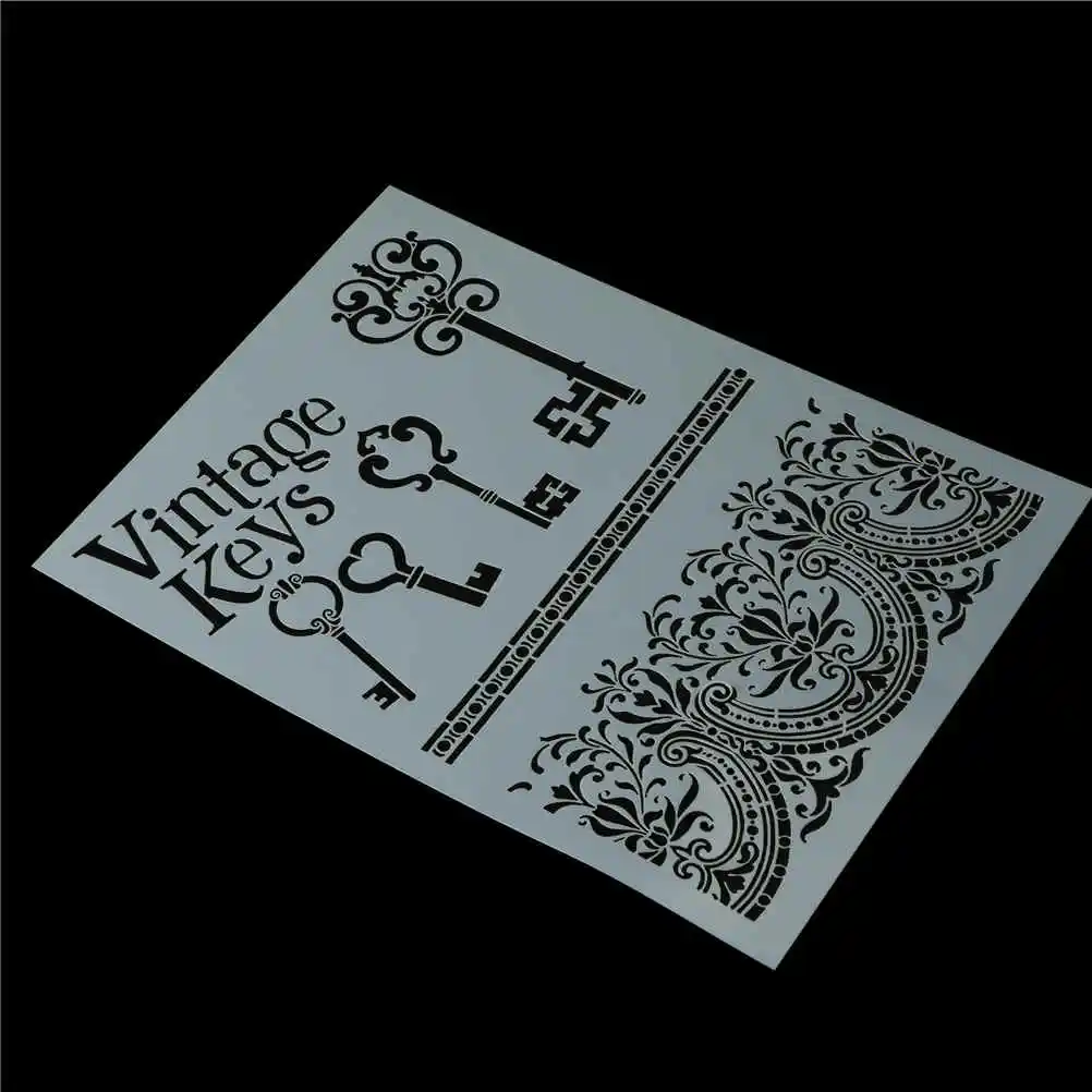 Vintage Lace Frame Keys Craft Layering Stencils For Walls Painting Scrapbooking Stamping Stamp Album Decorative Embossing
Vintage Lace Frame Keys Craft Layering Stencils For Walls Painting Scrapbooking Stamping Stamp Album Decorative Embossing
