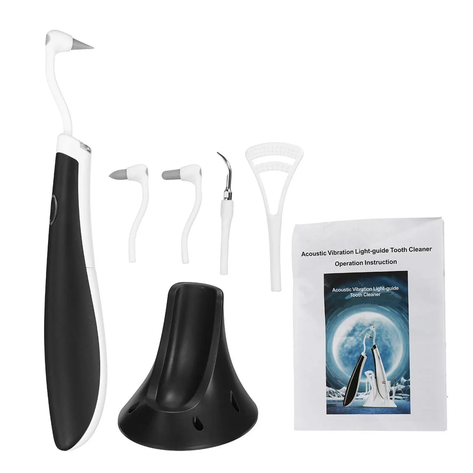 5 In 1 Electric Dental Calculus Remover Dental Oral Irrigator Dental Plaque Remover with LED Tooth Cleaning Tool
5 In 1 Electric Dental Calculus Remover Dental Oral Irrigator Dental Plaque Remover with LED Tooth Cleaning Tool