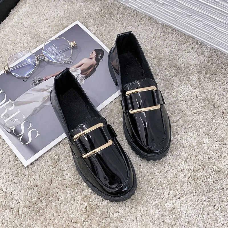 Women's summer 2021 new flat bottomed loafers Korean versatile casual shoes
Women's summer 2021 new flat bottomed loafers Korean versatile casual shoes