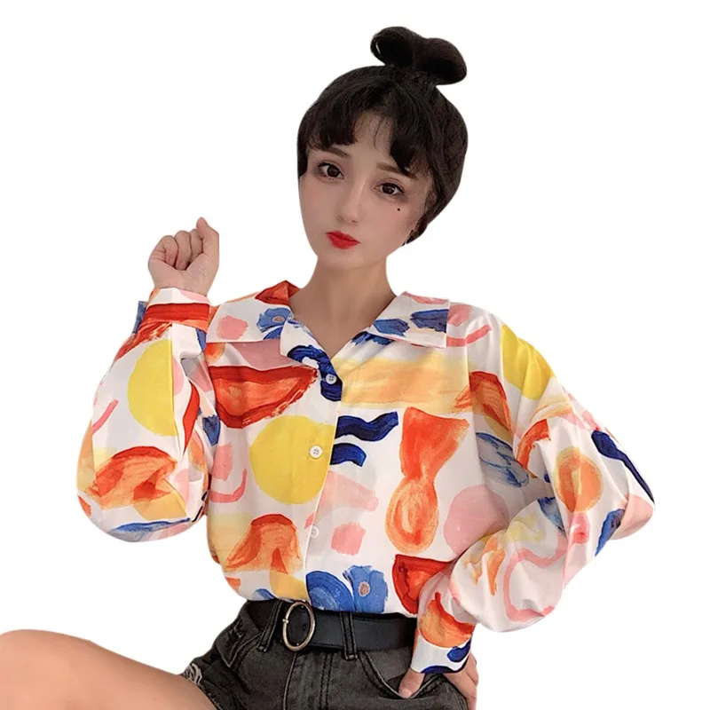 Autumn Women Vintage Oil Painting Printed Shirt Long Sleeve Ladies Kawaii Harajuku Blouses Fall Ladies Tops
Autumn Women Vintage Oil Painting Printed Shirt Long Sleeve Ladies Kawaii Harajuku Blouses Fall Ladies Tops