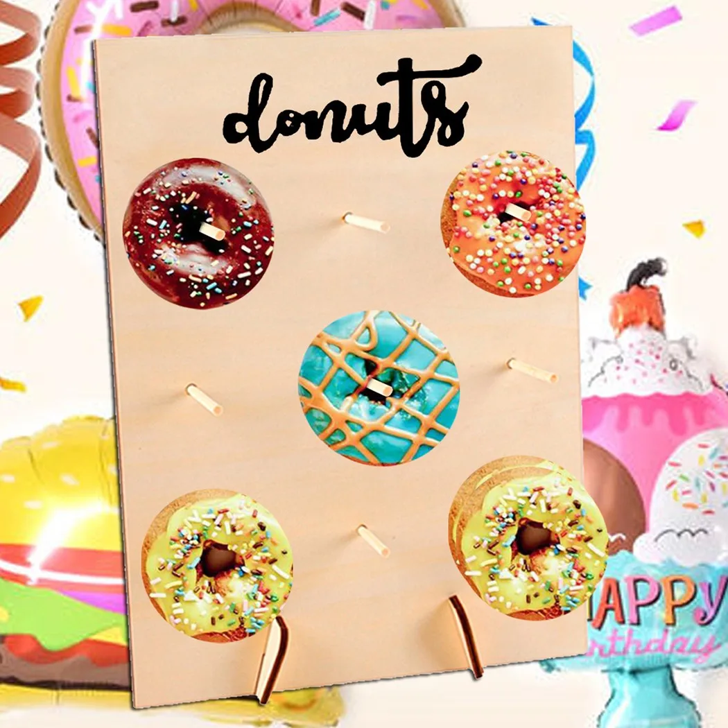 9 Donut Wooden Donut Wall Stand Doughnut Holder Baby Shower Kids Birthday Party Table Decorations Wedding Favors Party Supplies
9 Donut Wooden Donut Wall Stand Doughnut Holder Baby Shower Kids Birthday Party Table Decorations Wedding Favors Party Supplies