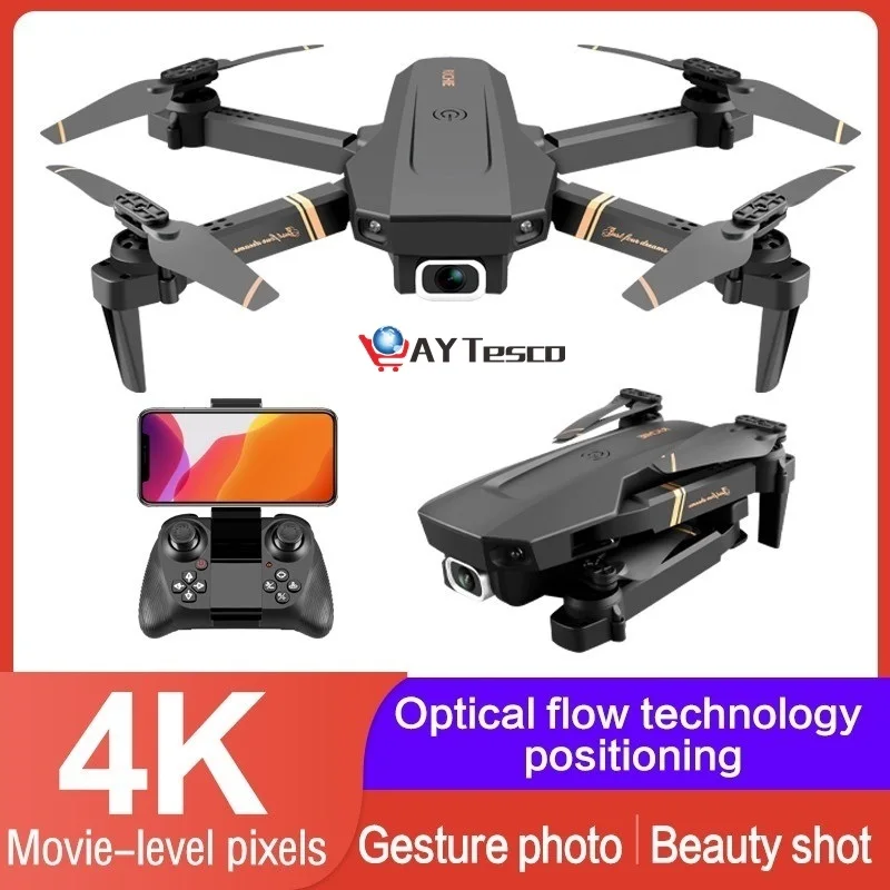 

2022 Новый мини-Дрон Wi-Fi FPV Wi-Fi живое видео FPV 4K/1080P HD широкоугольная камера складной стабилизатор высоты прочный Радиоуправляемый Дрон шки