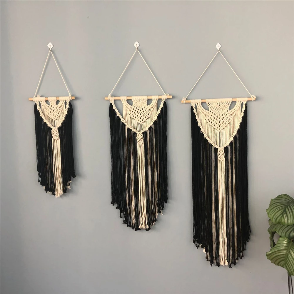 Bohemian Cotton Rope Handwoven Hanging Tapestry Weaving Ornaments Crafts Living Room Decor Home Decoration Accessories
Bohemian Cotton Rope Handwoven Hanging Tapestry Weaving Ornaments Crafts Living Room Decor Home Decoration Accessories