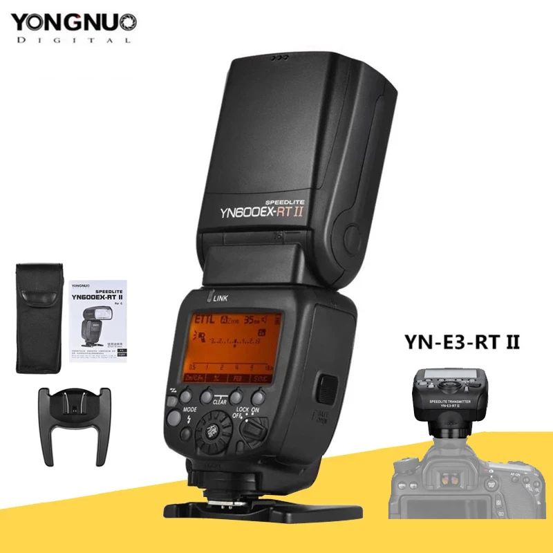 YONGNUO YN600EX-RT II профессиональная Вспышка TTL HSS Master Speedlite 2 4G Беспроводная Поддержка