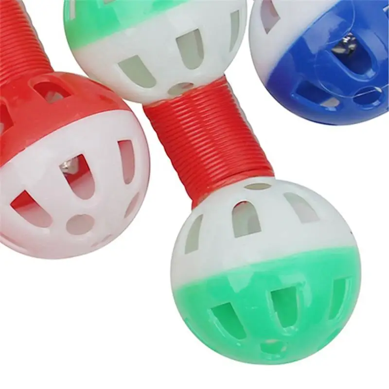 5Pcs Plastic Cat Ball Toys Creative Spring Design Funny Kitten Bell Toy Random Color Pet Supplies gatos Accessories
5Pcs Plastic Cat Ball Toys Creative Spring Design Funny Kitten Bell Toy Random Color Pet Supplies gatos Accessories