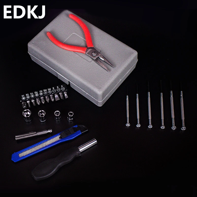 24pcs screwdriver inside hexagonal multi-function combination tool set Home handmade DIY multi-purpose set
24pcs screwdriver inside hexagonal multi-function combination tool set Home handmade DIY multi-purpose set
