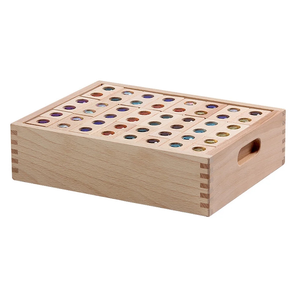 Строительный блок с кончиками пальцев познавательная головоломка Plaything светильник-коричневый)
Строительный блок с кончиками пальцев познавательная головоломка Plaything светильник-коричневый)