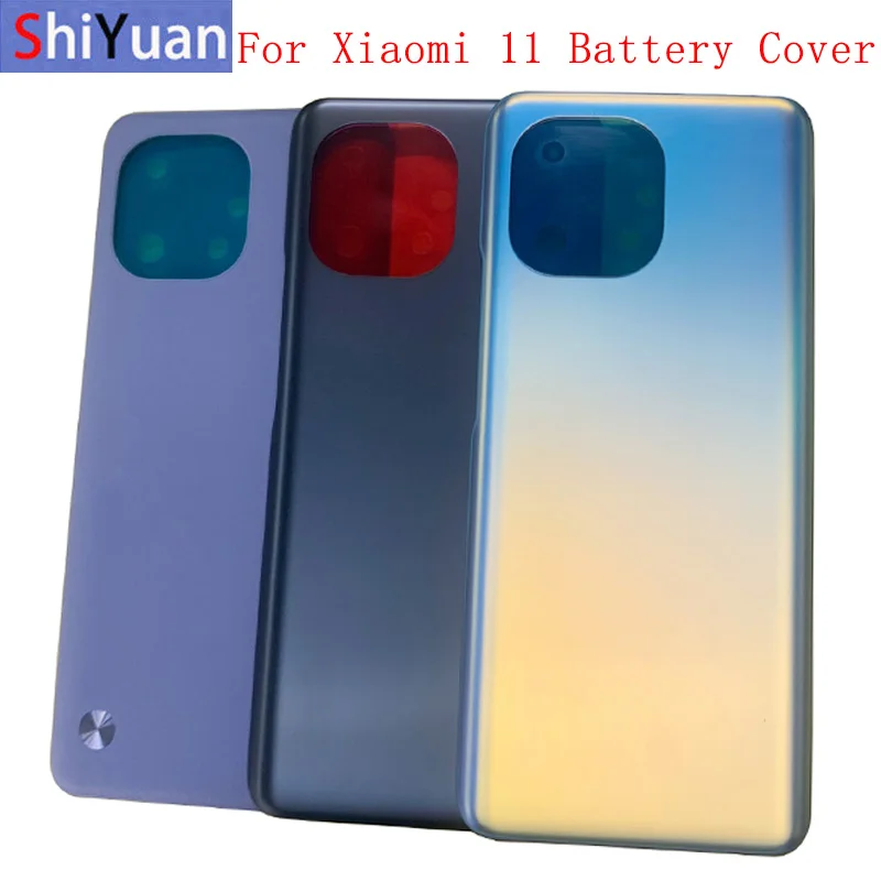 Original Battery Cover Panel Rear Door Housing Case For Xiaomi Mi 11 Back Battery Cover with Logo Replacement Parts
Original Battery Cover Panel Rear Door Housing Case For Xiaomi Mi 11 Back Battery Cover with Logo Replacement Parts