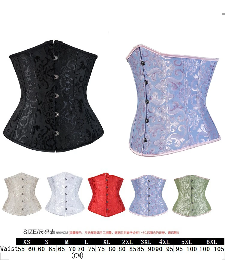 Women Corset Mini Underbust Corset Shaper Waist Cincher Bustiers Top Workout Shape Body shaper Plus Size Underbust sexy S-6XL
Women Corset Mini Underbust Corset Shaper Waist Cincher Bustiers Top Workout Shape Body shaper Plus Size Underbust sexy S-6XL