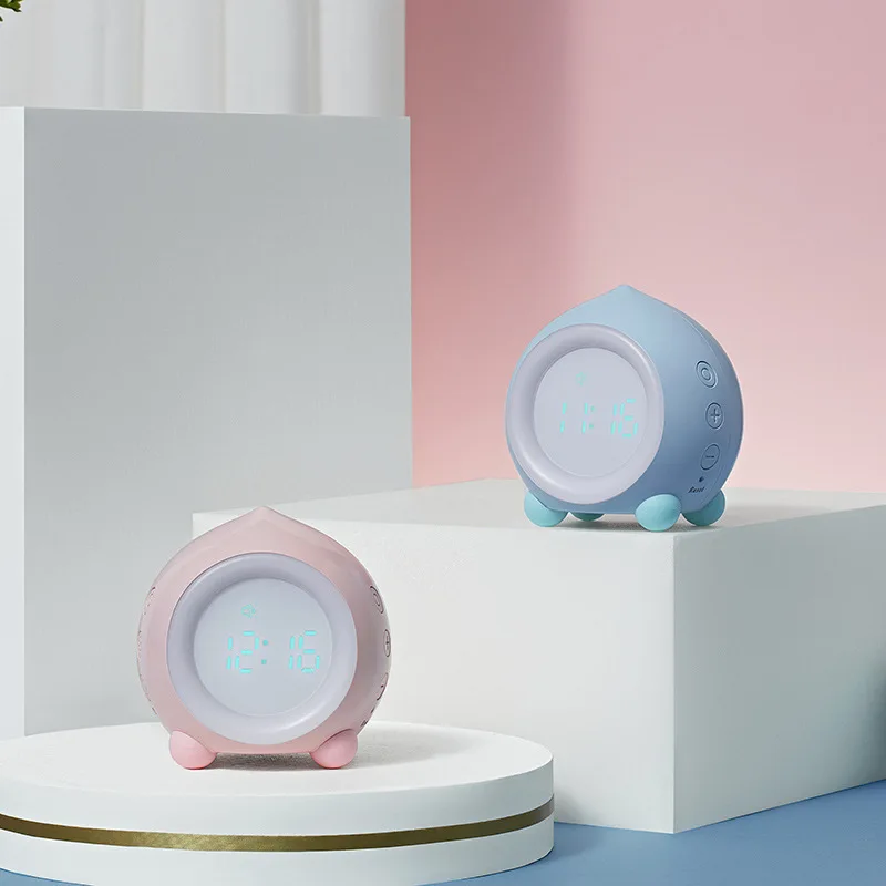 2021 Kids Alarm Clock Cute 7 Colors Changing Bedroom Student Wake Up Night Light Relojes Digital Display Table Clock Sleep Timer
2021 Kids Alarm Clock Cute 7 Colors Changing Bedroom Student Wake Up Night Light Relojes Digital Display Table Clock Sleep Timer