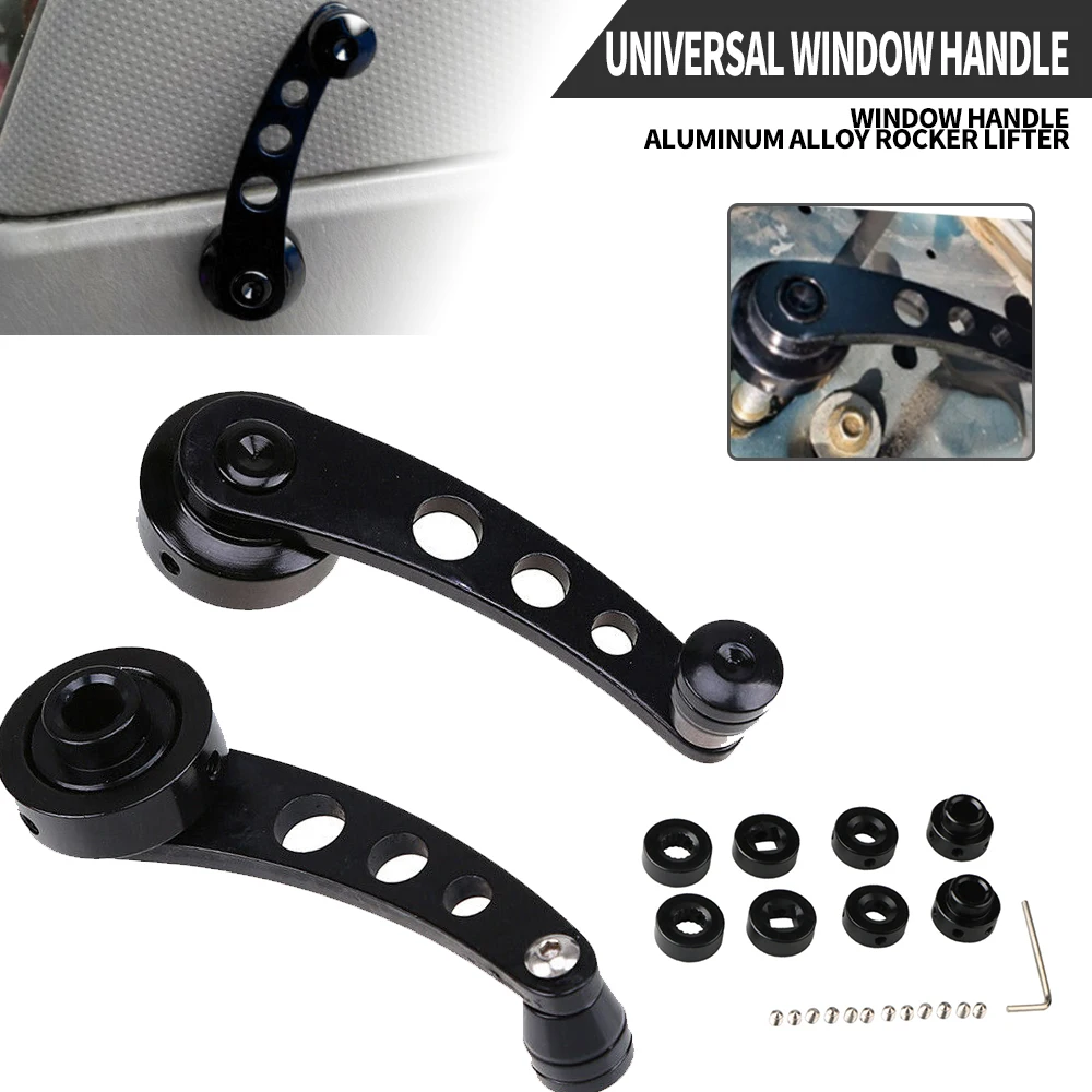 2Pcs 110*60mm Aluminum Car Truck Manual Door Window Winder Crank Handle with Wrench Car Accessories
2Pcs 110*60mm Aluminum Car Truck Manual Door Window Winder Crank Handle with Wrench Car Accessories