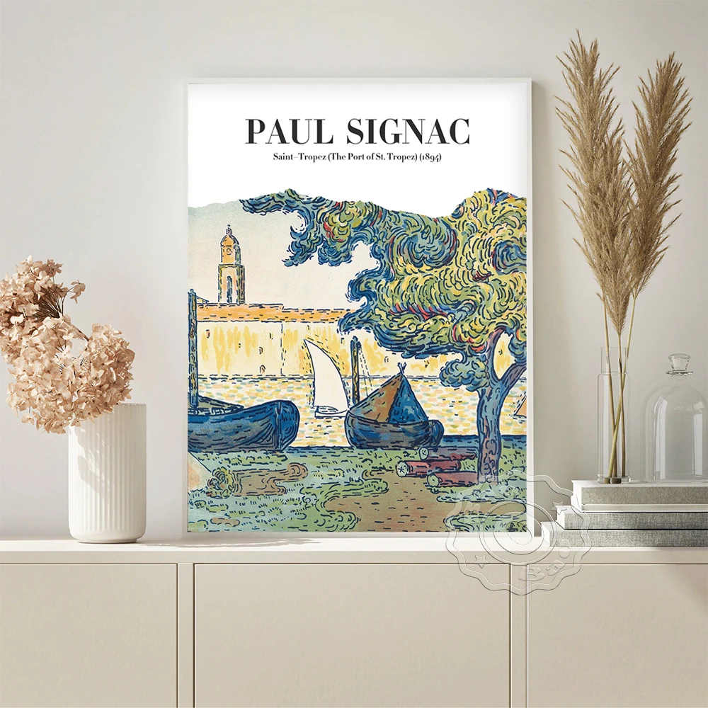 Paul Signac Pointillism Exhibition Museum Vintage Art Prints Poster Lounge Office Studio Landscape Canvas Painting Home Decor
Paul Signac Pointillism Exhibition Museum Vintage Art Prints Poster Lounge Office Studio Landscape Canvas Painting Home Decor
