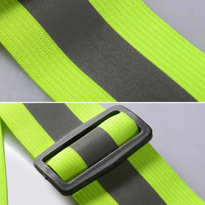 Cycling Reflective Safety Vest Unisex High Visibility Reflective Jacket Adjustable Elastic Strap Vest for Traffic Night Work
Cycling Reflective Safety Vest Unisex High Visibility Reflective Jacket Adjustable Elastic Strap Vest for Traffic Night Work