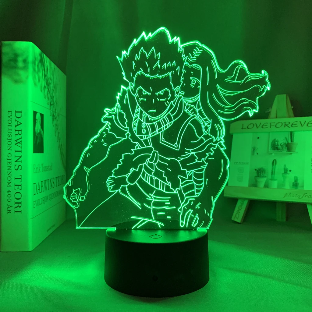 3d Lamp Night Light Anime My Hero Academia Izuku Midoriya Deku for Bedroom Decoration Kids Gift for Home Manga Light Table Lamp
3d Lamp Night Light Anime My Hero Academia Izuku Midoriya Deku for Bedroom Decoration Kids Gift for Home Manga Light Table Lamp