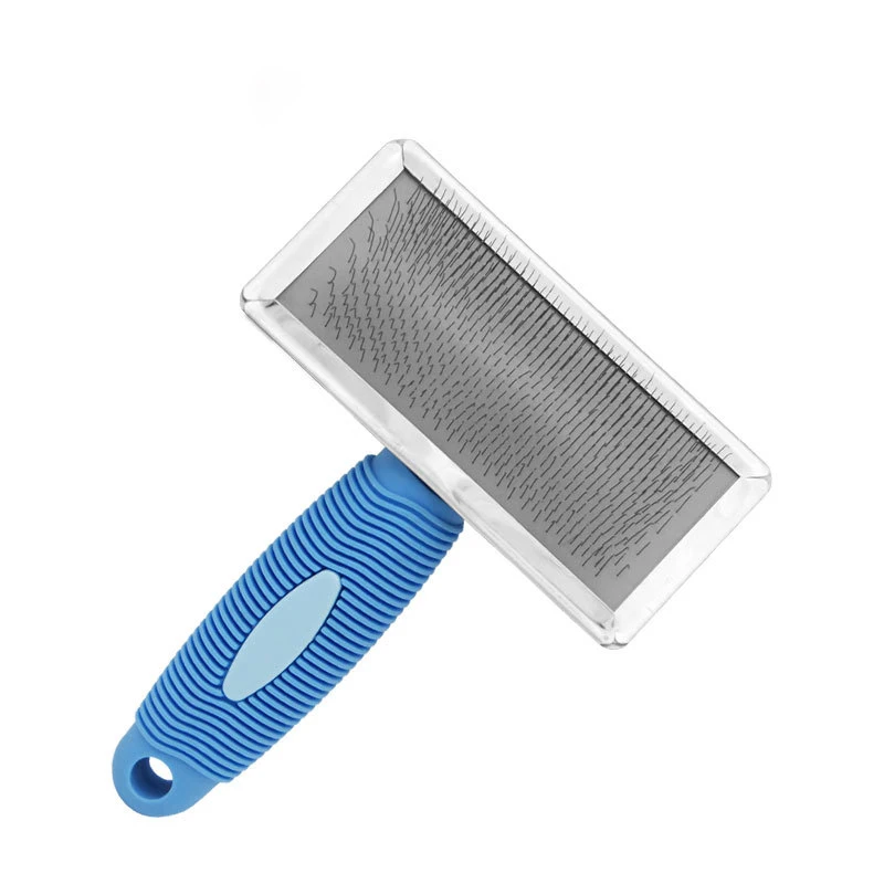 Pet Hair Removal Comb Smooth Steel Needle Long Handle Comb Removes Shedding Tangles Knots for Hair Cat Dog Cleaning Tools
Pet Hair Removal Comb Smooth Steel Needle Long Handle Comb Removes Shedding Tangles Knots for Hair Cat Dog Cleaning Tools