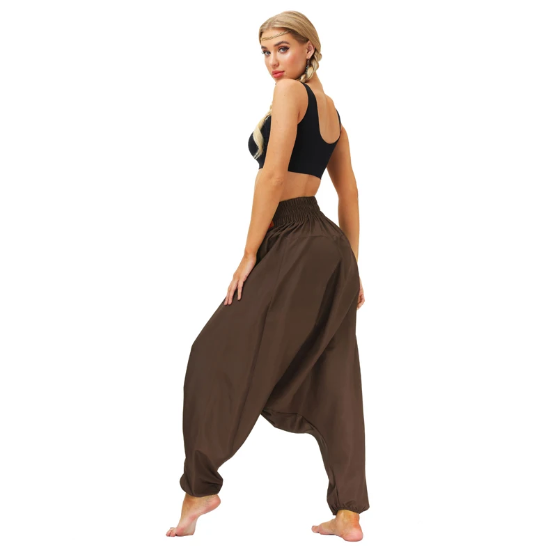 Lazy Baggy Cross Pants Women Men Causal Hippie Joggers Long Trousers Drawstring Unisex Harem Pants Loose Hip-hop Lantern Pants
Lazy Baggy Cross Pants Women Men Causal Hippie Joggers Long Trousers Drawstring Unisex Harem Pants Loose Hip-hop Lantern Pants