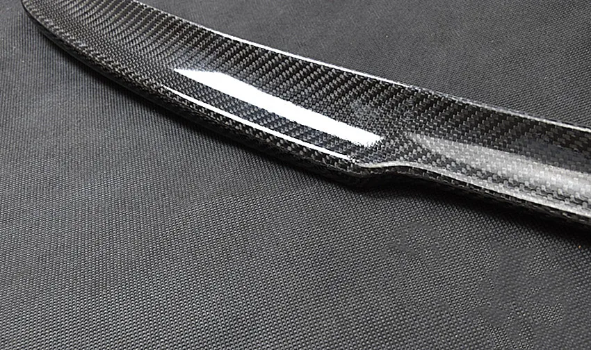 Для A3 S3 8V углеродное волокно задний багажник спойлер крыло для седан 2014-2015 V стиль