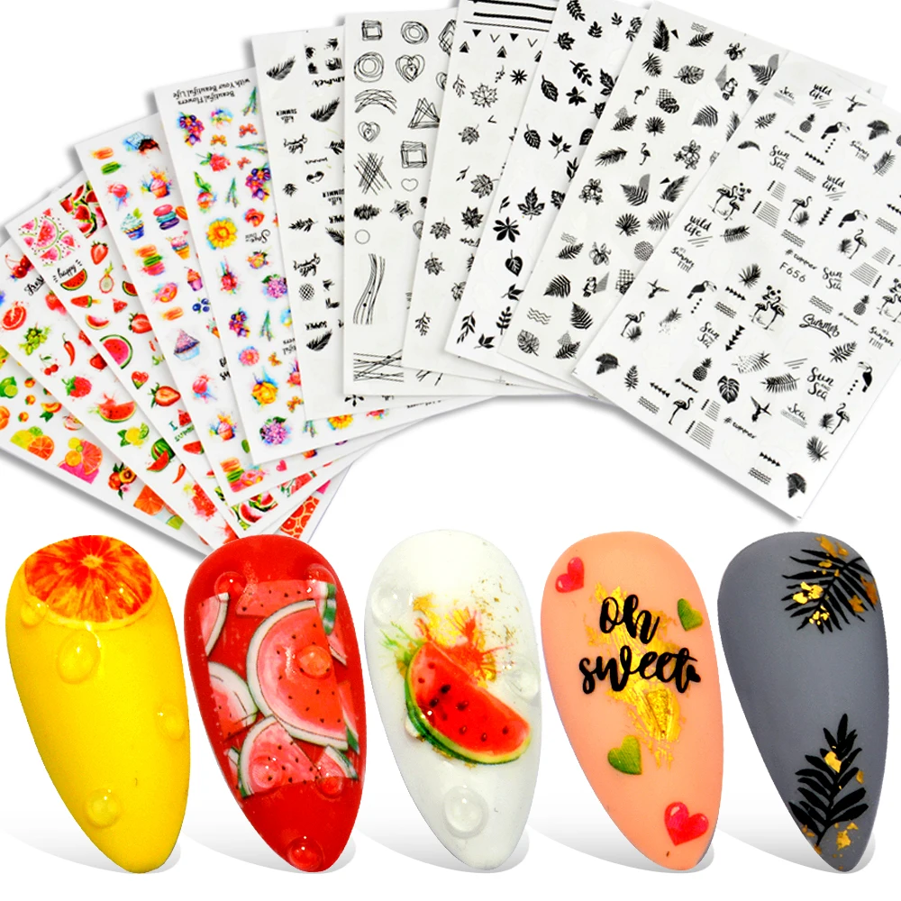 3D Letters Nail Sticker Black Gold Leaf Sliders Autumn Design Nail Art Adhesive Decal Russia Words Manicure Tattoos
3D Letters Nail Sticker Black Gold Leaf Sliders Autumn Design Nail Art Adhesive Decal Russia Words Manicure Tattoos