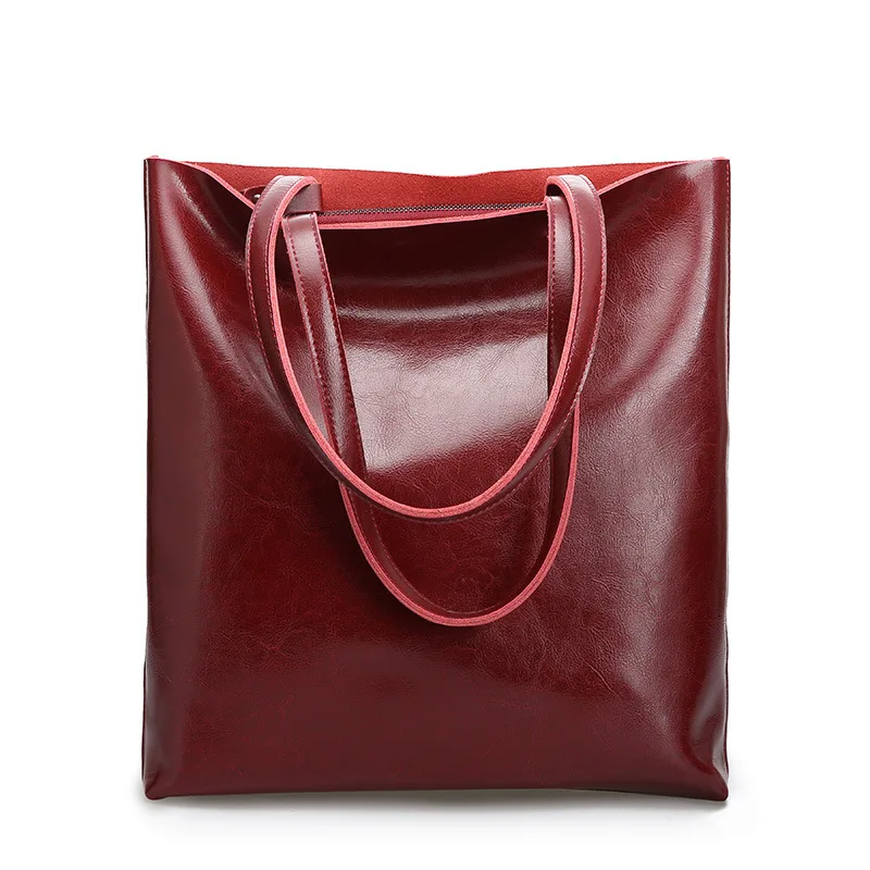 Cow Leather Bag Ladies Genuine Leather Handbags Big Women Bags Large Vintage Female New 2020 Office Shoulder Bags for women Tote
Cow Leather Bag Ladies Genuine Leather Handbags Big Women Bags Large Vintage Female New 2020 Office Shoulder Bags for women Tote