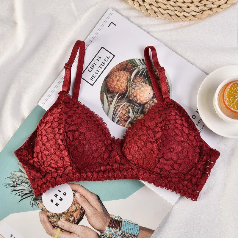 Women Lace Tube Top Push Up Padded Bra Female Lingerie Beauty Back Bras Underwear
Women Lace Tube Top Push Up Padded Bra Female Lingerie Beauty Back Bras Underwear