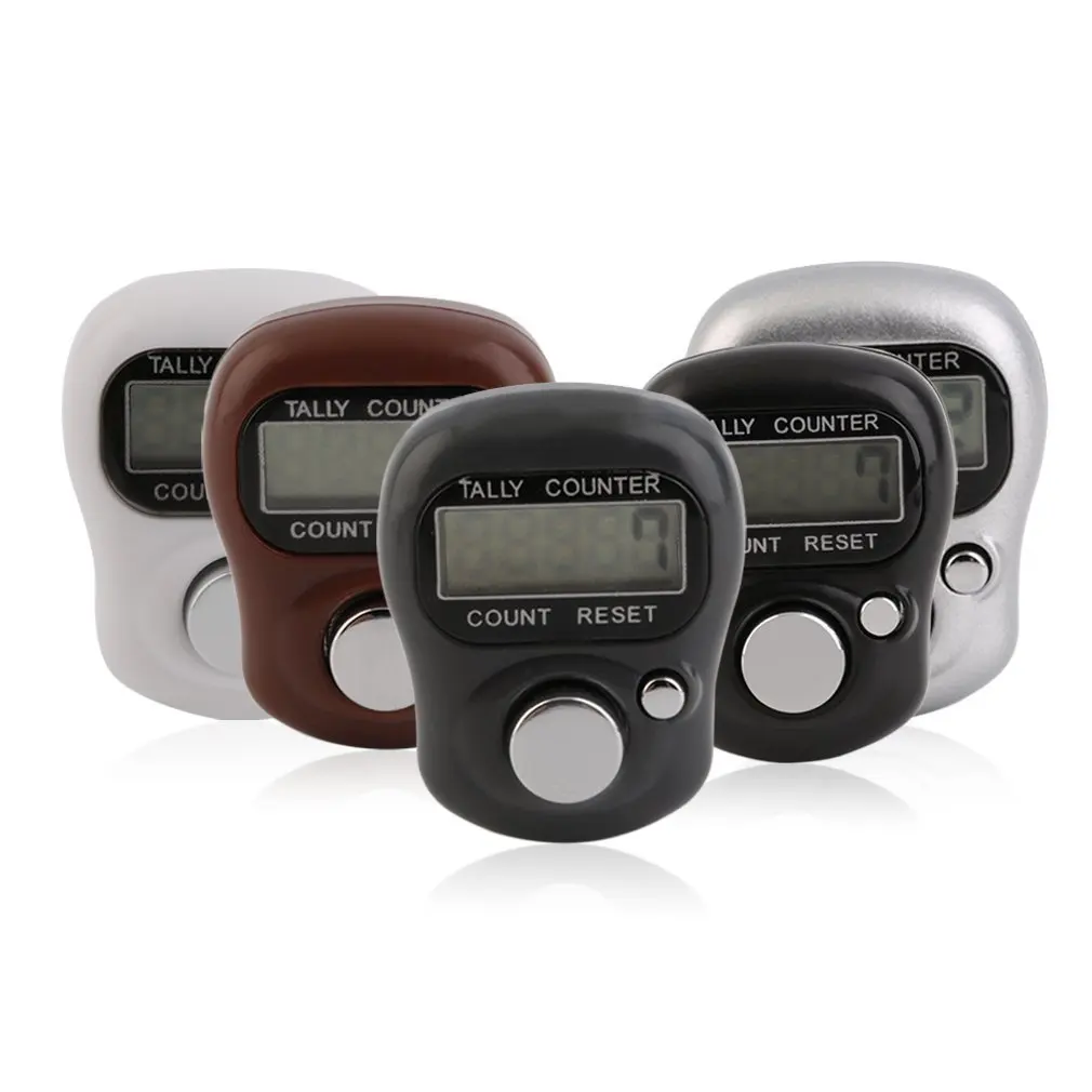 Mini Portable 5-Digit LCD Electronic Digital Golf Sports Universal Finger Hand Held Ring Tally Counter
Mini Portable 5-Digit LCD Electronic Digital Golf Sports Universal Finger Hand Held Ring Tally Counter
