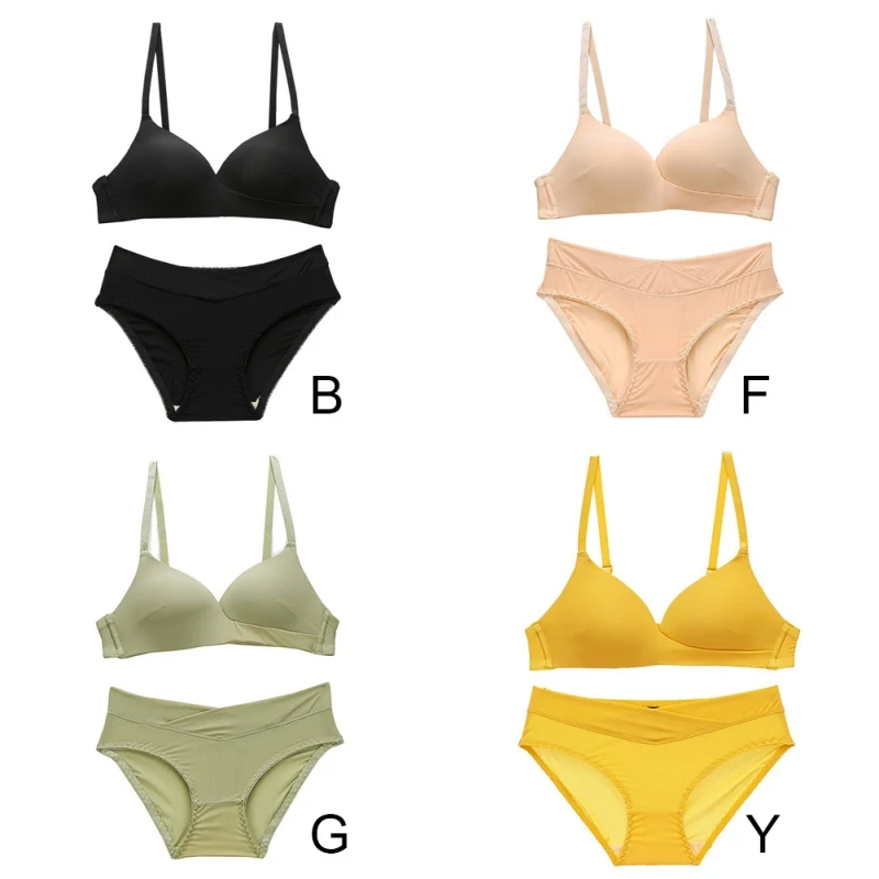 Fashion Sexy Breathable Thin Section Underwear No Steel Ring Gather Fashion Comfortable Girl Bra Set
Fashion Sexy Breathable Thin Section Underwear No Steel Ring Gather Fashion Comfortable Girl Bra Set