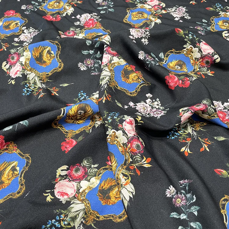 V Brand Lion Print Summer Dress Shirt Fashion Fabric polyester Haute couture clothing Handmade DIY Sewing Material By The Yard
V Brand Lion Print Summer Dress Shirt Fashion Fabric polyester Haute couture clothing Handmade DIY Sewing Material By The Yard