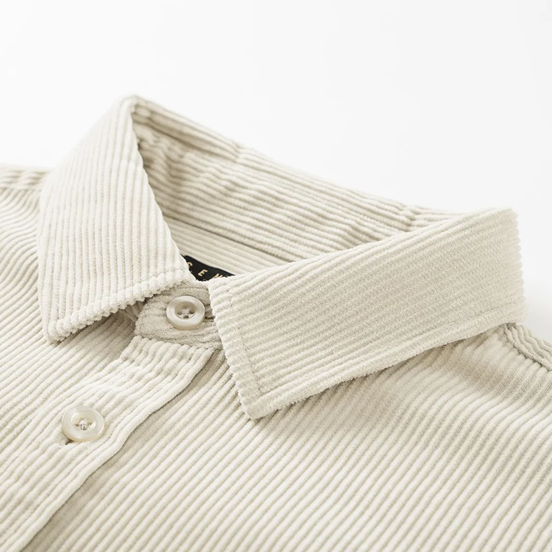SEMIR Long Sleeve Shirt Men Winter 2020 New Corduroy Warm Cotton Loose Casual Shirt Embroidered Tops for man
SEMIR Long Sleeve Shirt Men Winter 2020 New Corduroy Warm Cotton Loose Casual Shirt Embroidered Tops for man