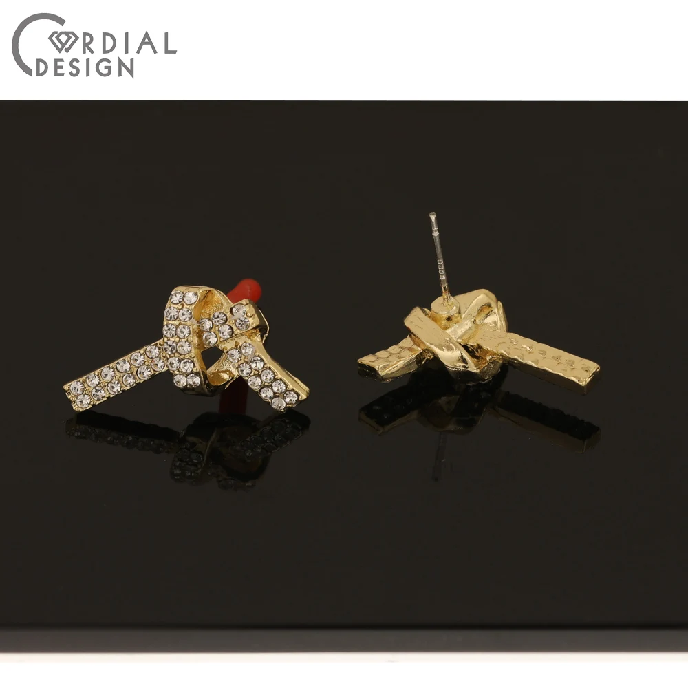 Cordial Design 50Pcs 12*22MM Jewelry Accessories/Rhinestone Earrings Stud/Tie Knot Shape/Jewelry Findings & Components/Hand Made
Cordial Design 50Pcs 12*22MM Jewelry Accessories/Rhinestone Earrings Stud/Tie Knot Shape/Jewelry Findings & Components/Hand Made