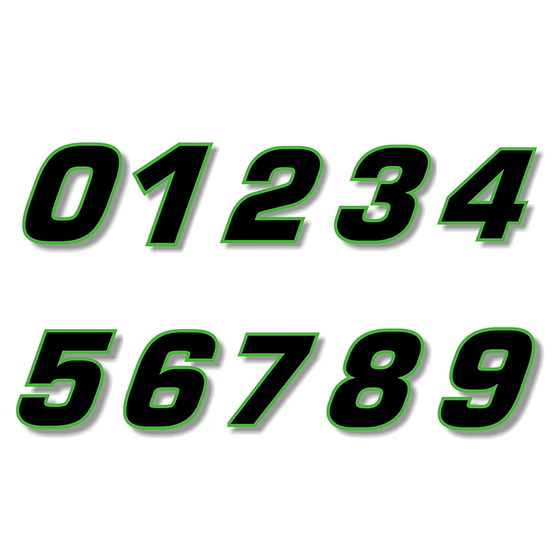 F521# Vinyl Decal Racing Number 1 2 3 4 5 6 7 8 9 0 Car Sticker Waterproof Motorcycle Helmet Accessories
F521# Vinyl Decal Racing Number 1 2 3 4 5 6 7 8 9 0 Car Sticker Waterproof Motorcycle Helmet Accessories