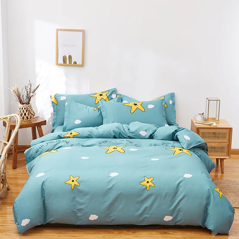 Printed Cotton Duvet Quilt Cover Pillow Case Bed Sheet Soft Breathable Comfortable Single Double King Queen Bedding Set Oceania 
Printed Cotton Duvet Quilt Cover Pillow Case Bed Sheet Soft Breathable Comfortable Single Double King Queen Bedding Set Oceania