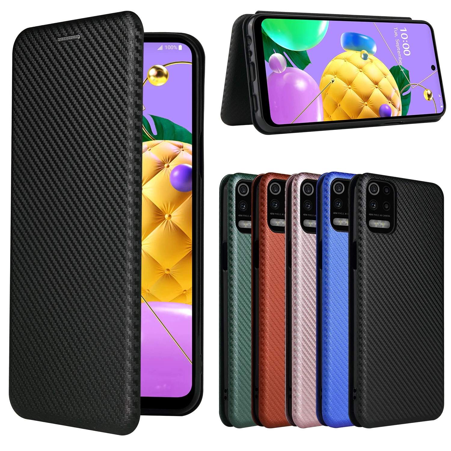 Stand Holder Solid Fashion Wallet Case for LG K53 K92 Q92 Stylo 7 6 K52 K51 Q52 Q60 K62 K61 K51S Wing 5G Velvet Phone Bag
Stand Holder Solid Fashion Wallet Case for LG K53 K92 Q92 Stylo 7 6 K52 K51 Q52 Q60 K62 K61 K51S Wing 5G Velvet Phone Bag