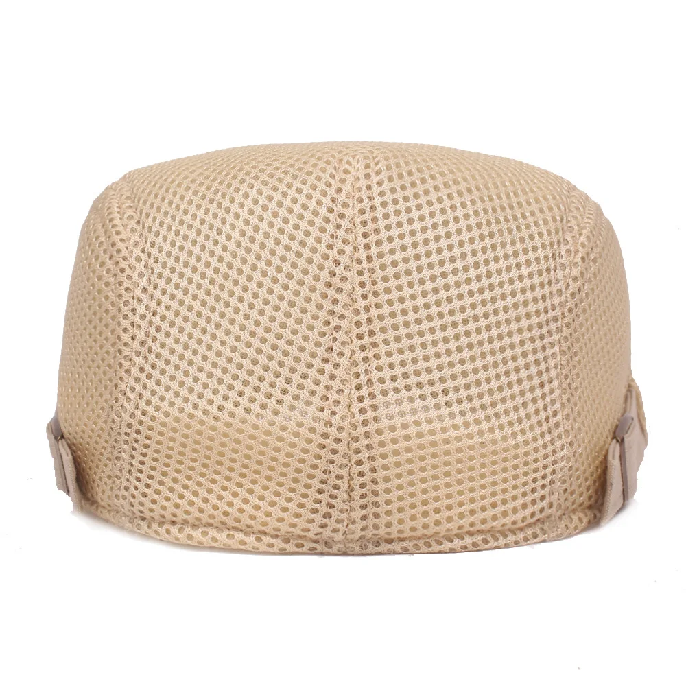 2020 new beret men's summer youth mesh breathable forward cap middle-aged and elderly casual sun hats fashion caps |