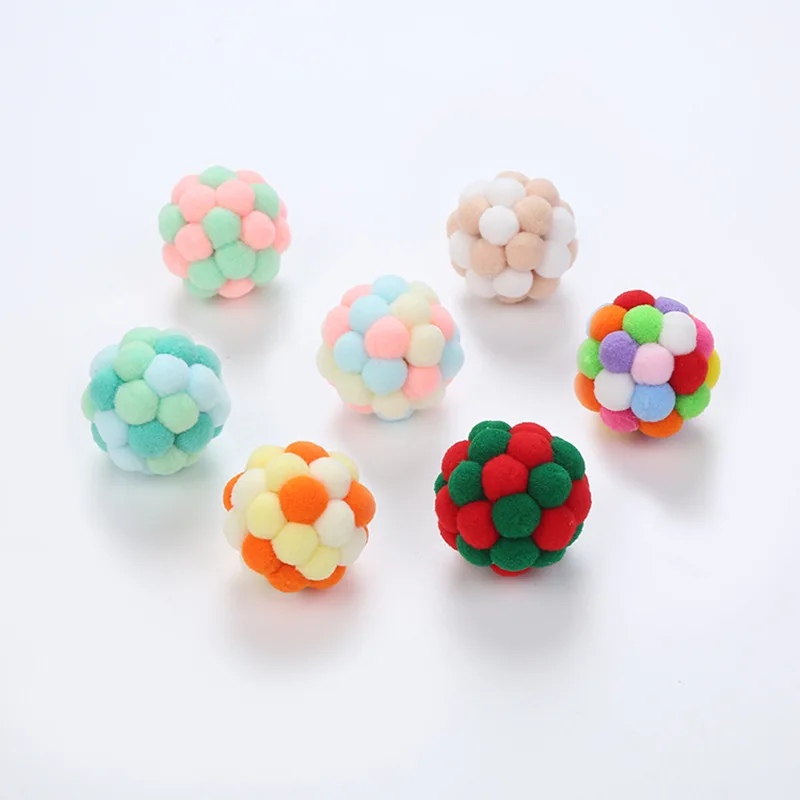 Cat Toys Interactive Funny Cat Scratcher Ball Small Bell Kitten Toys Cat Playing Multicolor Optional Teaser Cat Pet Accessories
Cat Toys Interactive Funny Cat Scratcher Ball Small Bell Kitten Toys Cat Playing Multicolor Optional Teaser Cat Pet Accessories