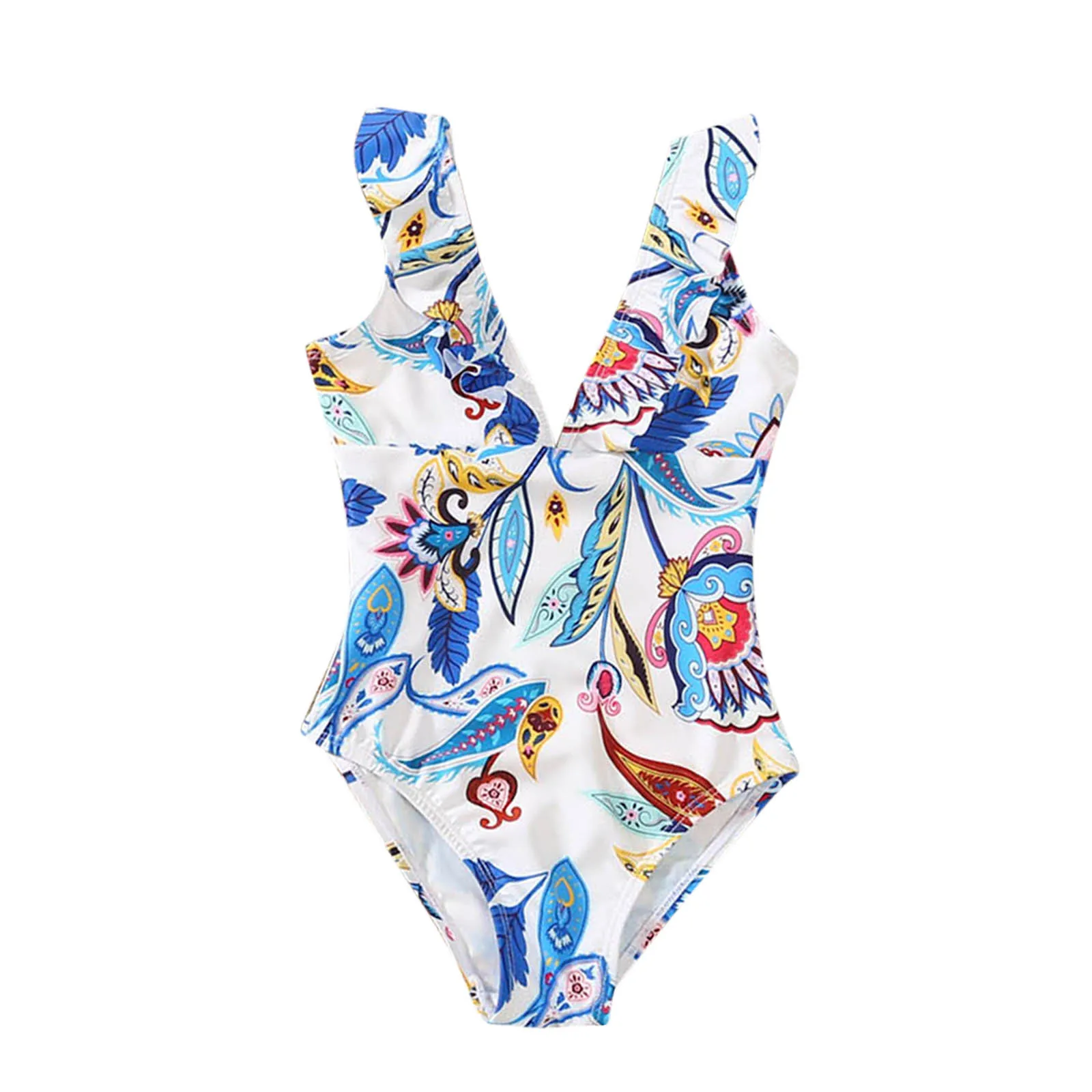 V Neck Toddler Girl One Piece Swimsuit Plant Print Slim Girls Swimwear High Waist Swim Suit Cute Infantil Bathing Suit Beach A50
V Neck Toddler Girl One Piece Swimsuit Plant Print Slim Girls Swimwear High Waist Swim Suit Cute Infantil Bathing Suit Beach A50