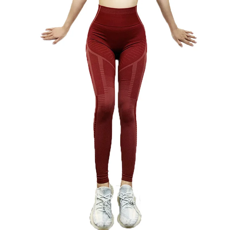 Women Gym Seamless Pants Sports Clothes Stretchy Gym Clothing Seamless Leggings Elastic Waist Plus Size Pants Tight Trouser 
Women Gym Seamless Pants Sports Clothes Stretchy Gym Clothing Seamless Leggings Elastic Waist Plus Size Pants Tight Trouser